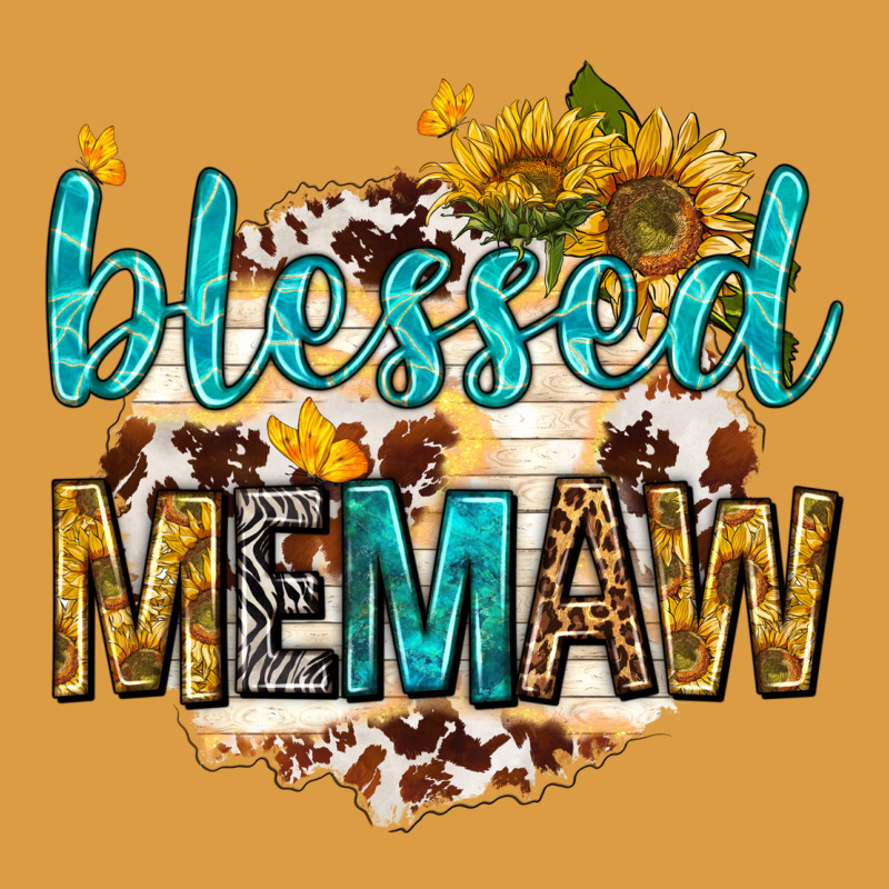 Blessed Memaw With Sunflowers Urban Heavy Tee by texasbilliewilder | Teevron