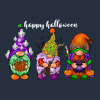 Happy Halloween Gnomes White Zipper Hoodie | Teevron