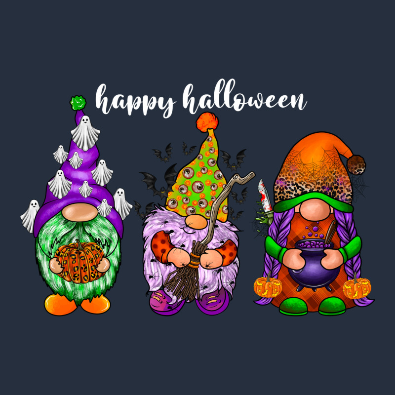 Happy Halloween Gnomes White Zipper Hoodie by RacoonDesign | Teevron