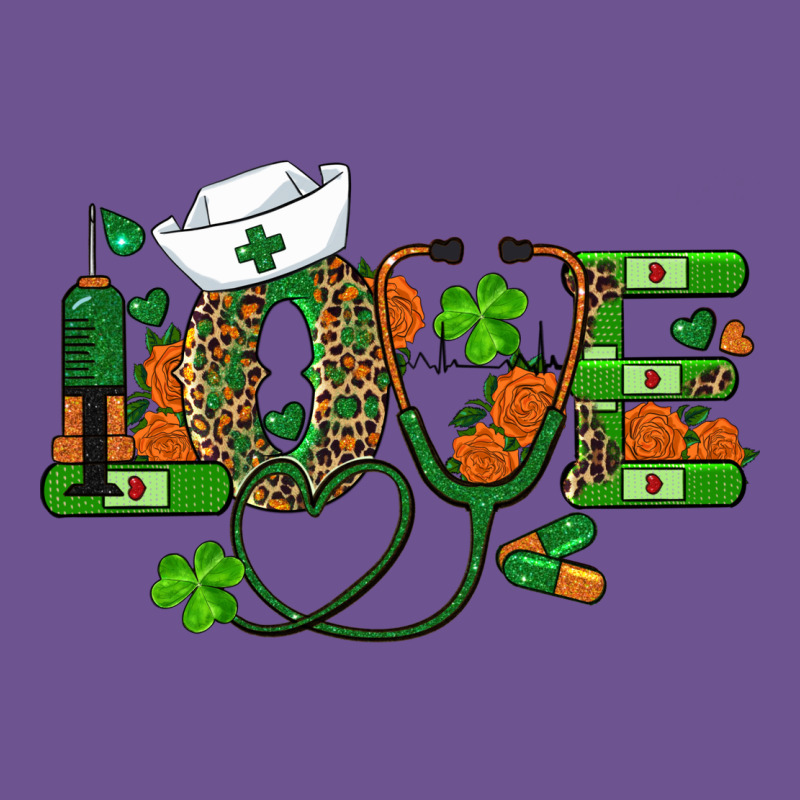 St Patricks Day Love Nurse Vintage Tee by RanaPortraitStore | Teevron