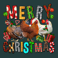 Merry Christmas Chickens Classic Tee | Teevron