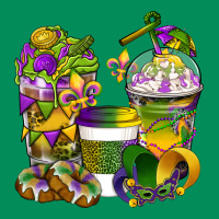 Mardi Gras Coffee Cups Urban Hoodie | Teevron