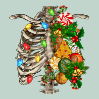 Skeleton Chest Christmas Zipper Hoodie | Teevron