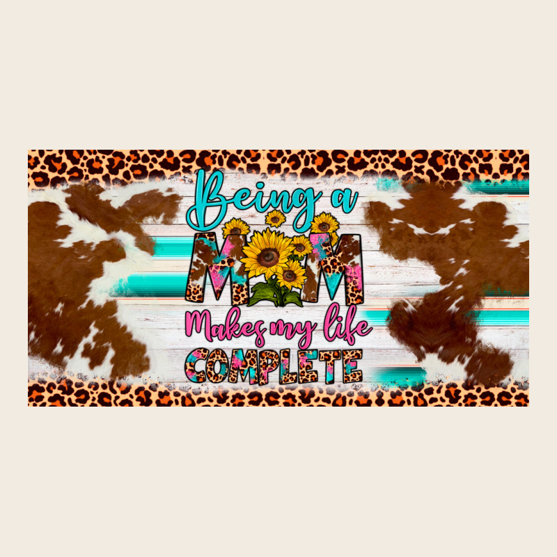 Being A Mom Makes My Life Complete License Plate Premium Sweatshirt by Artiststas | Teevron