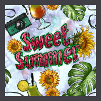 Sweet Summer Seamless Pattern Heavyweight Hoodie | Teevron