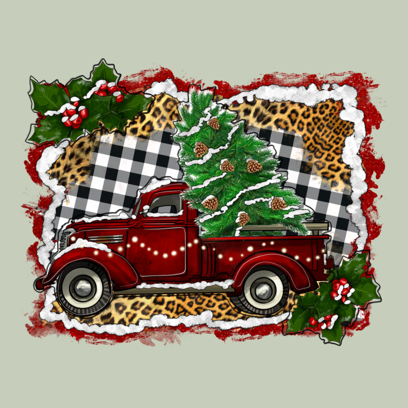 Christmas Truck With Tree Long Sleeve Tee by RanaPortraitStore | Teevron