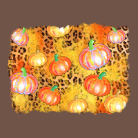 Fall Pumpkin Background Premium Sweatshirt | Teevron