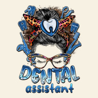 Dental Assistant Messy Bun Vintage Tee | Teevron