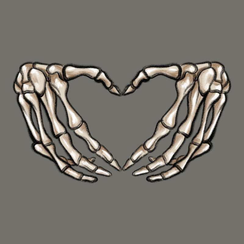 Skeleton Heart Premium Hoodie by MaliasSmallBusiness | Teevron