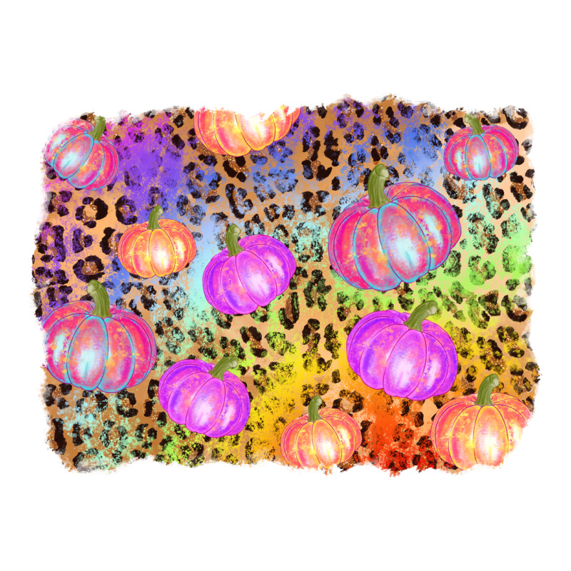 Colourful Pumpkin Background Premium Sweatshirt by AdoDesignShop | Teevron