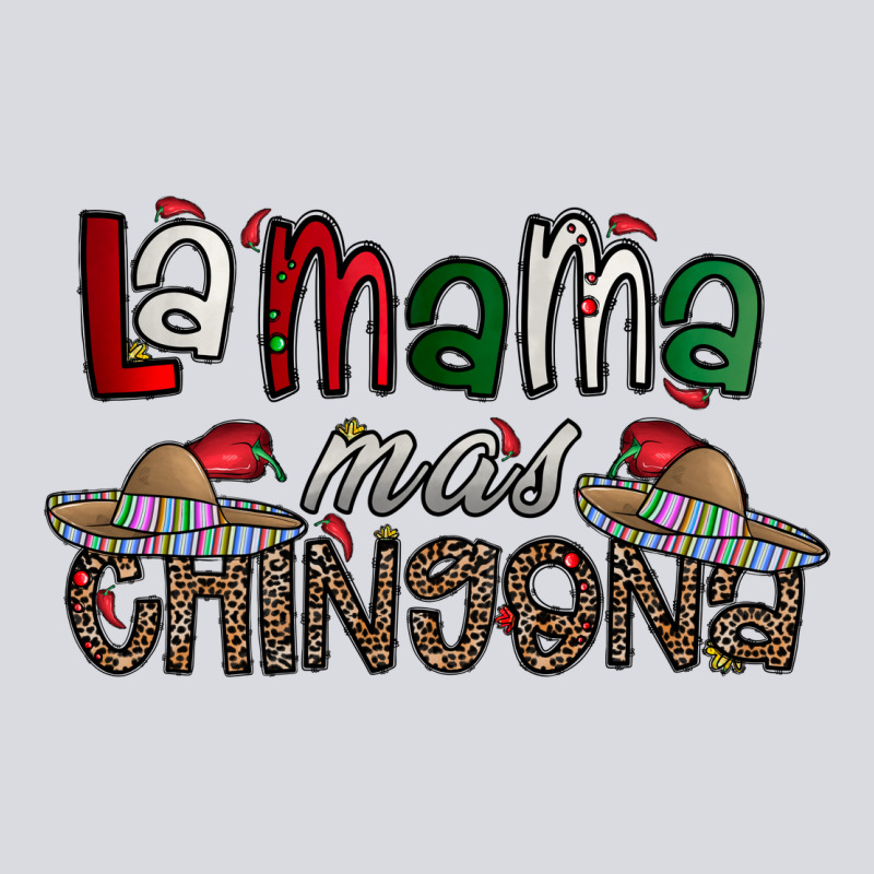 La Mama Mas Chingona Zipper Hoodie by CowhideDigitalArt | Teevron