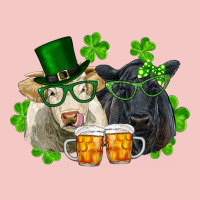St. Patrick's Day Charolais And Black Angus Cows Urban Heavy Tee | Teevron