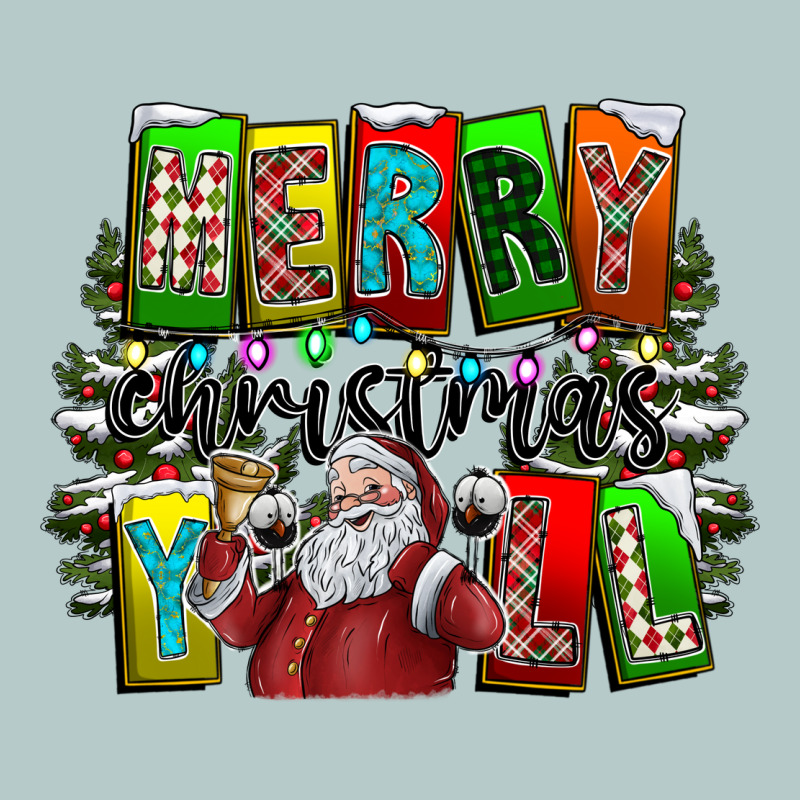Merry Christmas Yall Heavy Core Tee by CowhideDigitalArt | Teevron