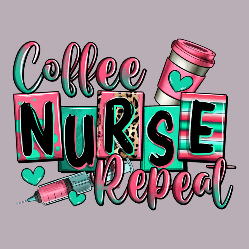 Coffee Nurse Repeat Vintage Tee by RanaPortraitStore | Teevron