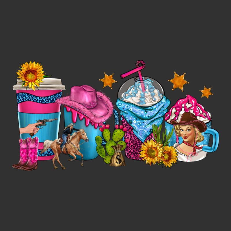 Cowgirl Coffee Cups Urban Heavy Tee by texasbilliewilder | Teevron