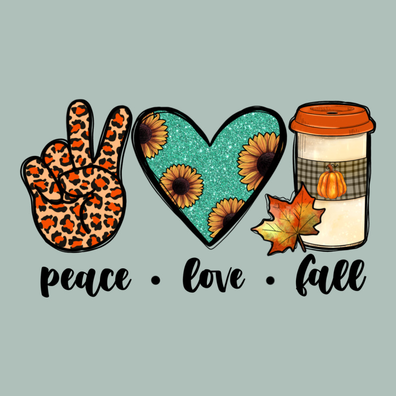 Peace Love Fall Heavyweight Hoodie by JahusDesignShop | Teevron