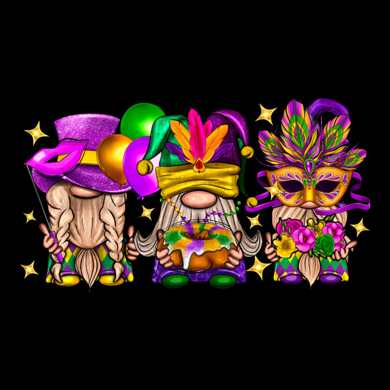 Mardi Gras Gnomies Cakes Flowers And Balloon Urban Hoodie by BundleAndBundleShop | Teevron