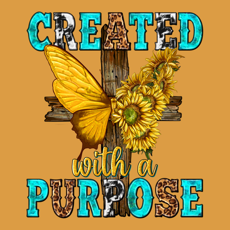 Created With A Purpose Urban Heavy Tee by texasbilliewilder | Teevron