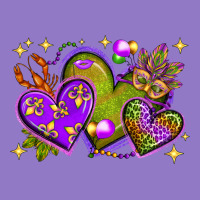 Mardi Gras Hearts Urban Hoodie | Teevron