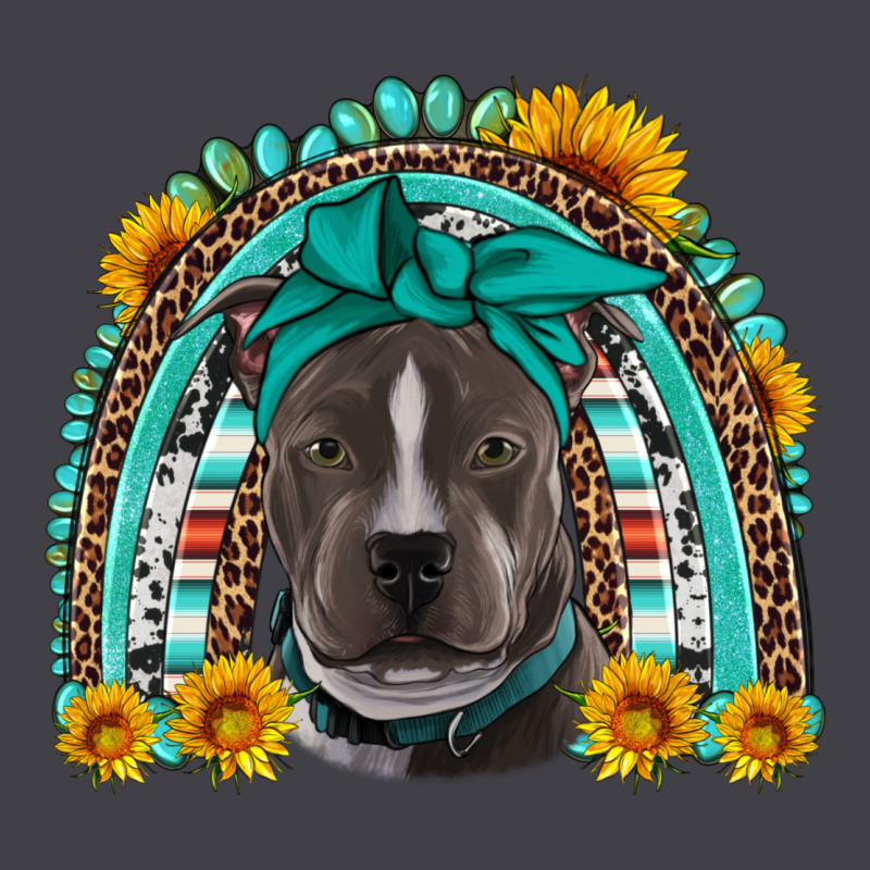Western Pitbull Rainbow Heavyweight Hoodie by Artiststas | Teevron