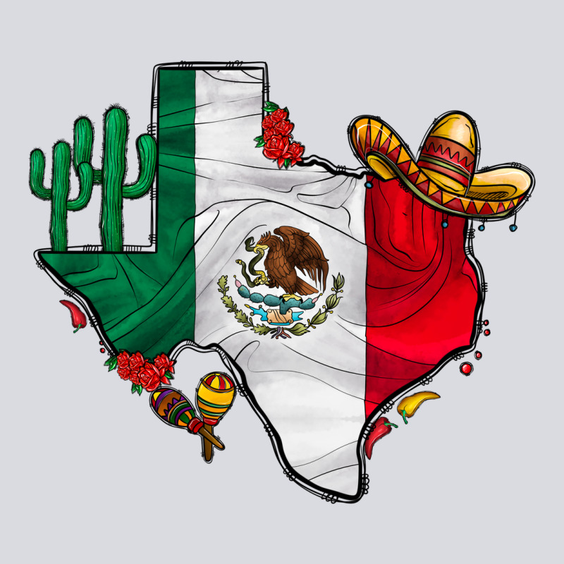 Mexica Texas Zipper Hoodie by CowhideDigitalArt | Teevron