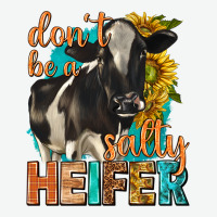 Dont Be A Salty Heifer With Sunflowers Urban Heavy Tee | Teevron
