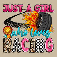 Just A Girl Who Loves Racing Long Sleeve Tee | Teevron