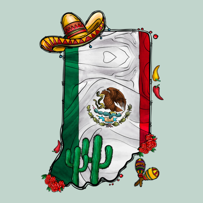 Mexican Indiana Zipper Hoodie by CowhideDigitalArt | Teevron