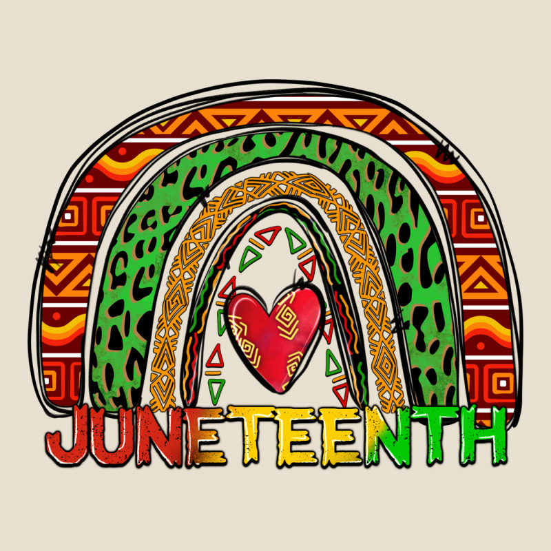 Juneteenth Rainbow Urban Heavy Tee by Zillion Design Studio | Teevron