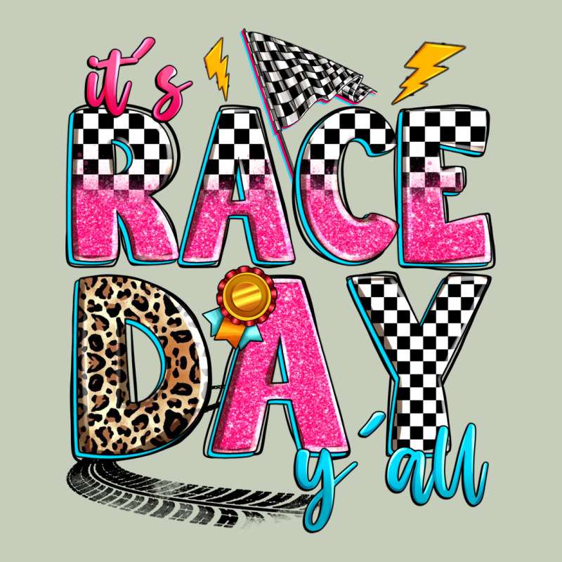 It's Race Day Y'all Long Sleeve Tee by Zillion Design Studio | Teevron
