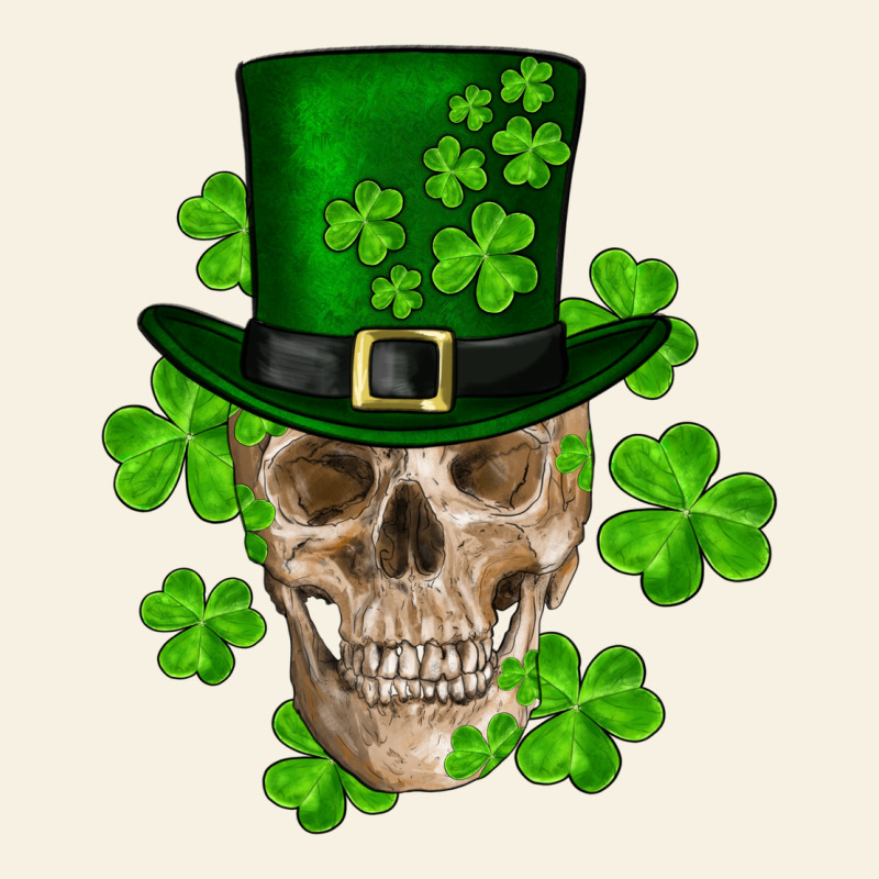 St. Patricks Day Skull Vintage Tee by RanaPortraitStore | Teevron