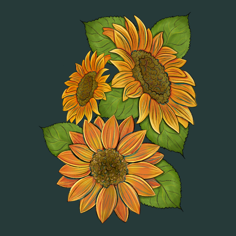 Sunflowers Premium Sweatshirt by Artiststas | Teevron