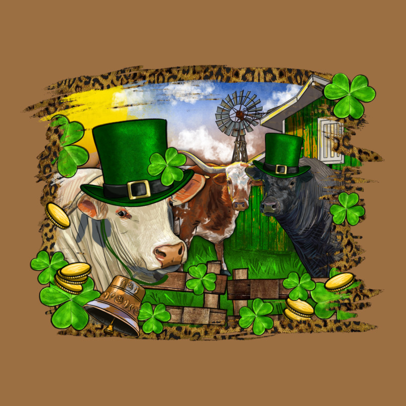 St Patricks Day Cows Vintage Tee by RanaPortraitStore | Teevron