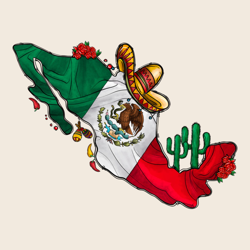 Mexico Zipper Hoodie by CowhideDigitalArt | Teevron