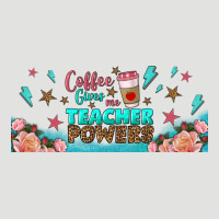 Coffe Gives Me Teacher Powers Libbey Glass Classic Tee | Teevron