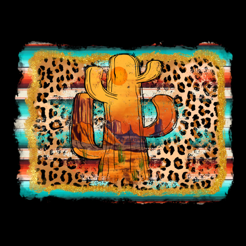 Cactus Western Leopard Premium Sweatshirt by AdoDesignShop | Teevron