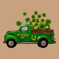St Patricks Truck Shamrock Horseshoe Gold Vintage Tee | Teevron