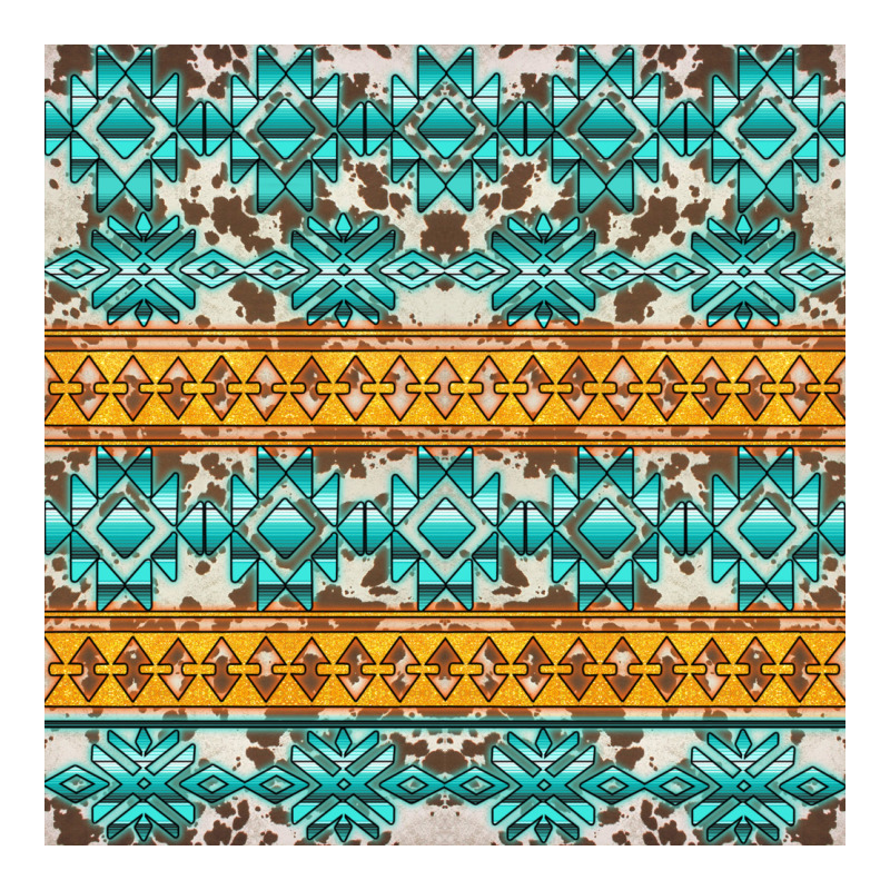 Aztec Cowhide Seamless Premium Sweatshirt by AdoDesignShop | Teevron