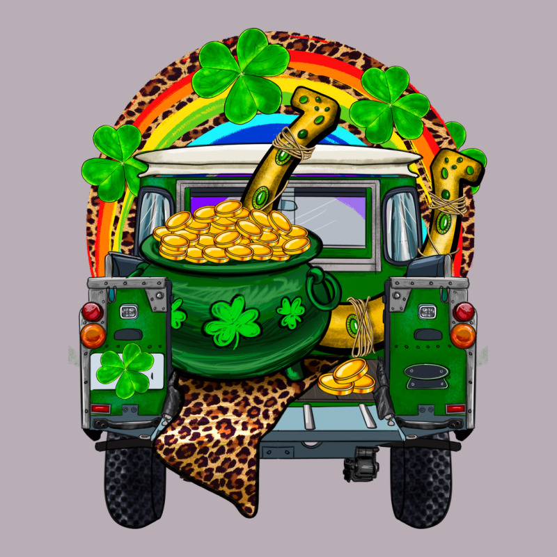 St Patricks Day Truck With Pot Of Gold Horseshoe A Vintage Tee by RanaPortraitStore | Teevron