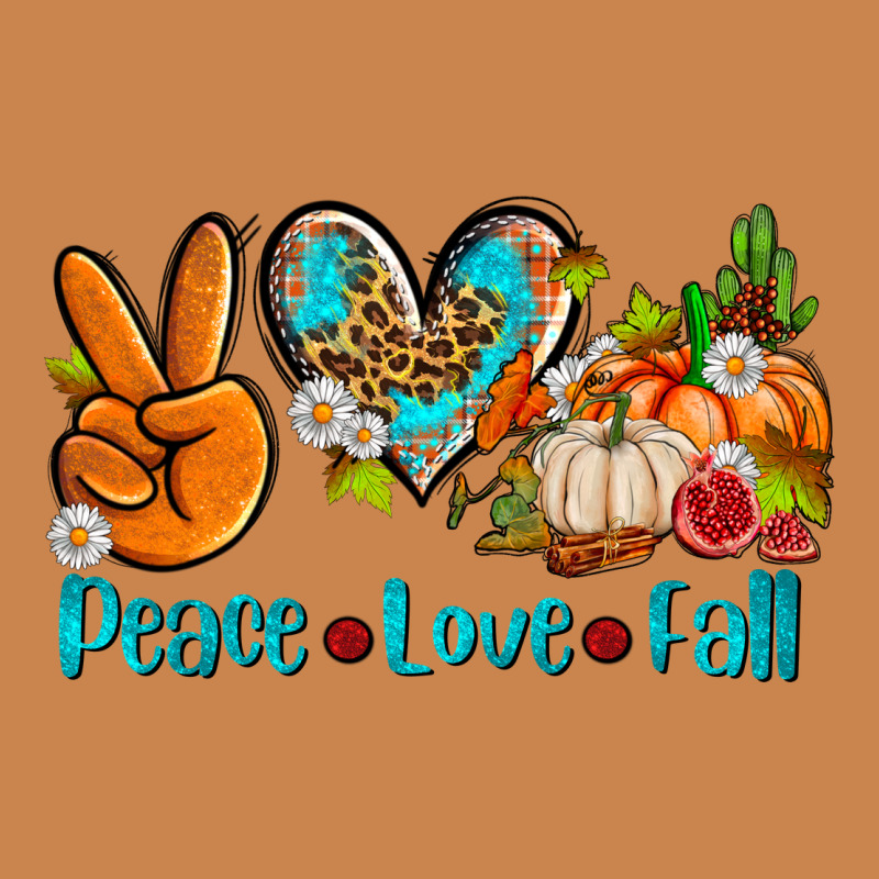 Peace Love Fall Ado Heavyweight Hoodie by AdoDesignShop | Teevron