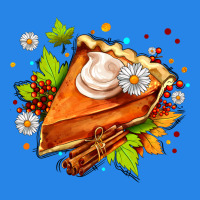 Pumpkin Pie With Daisies And Cinnamon Premium Hoodie | Teevron