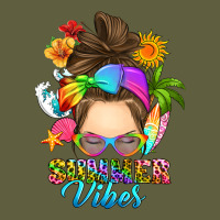 Messy Bun Summer Vibes Vintage Tee | Teevron