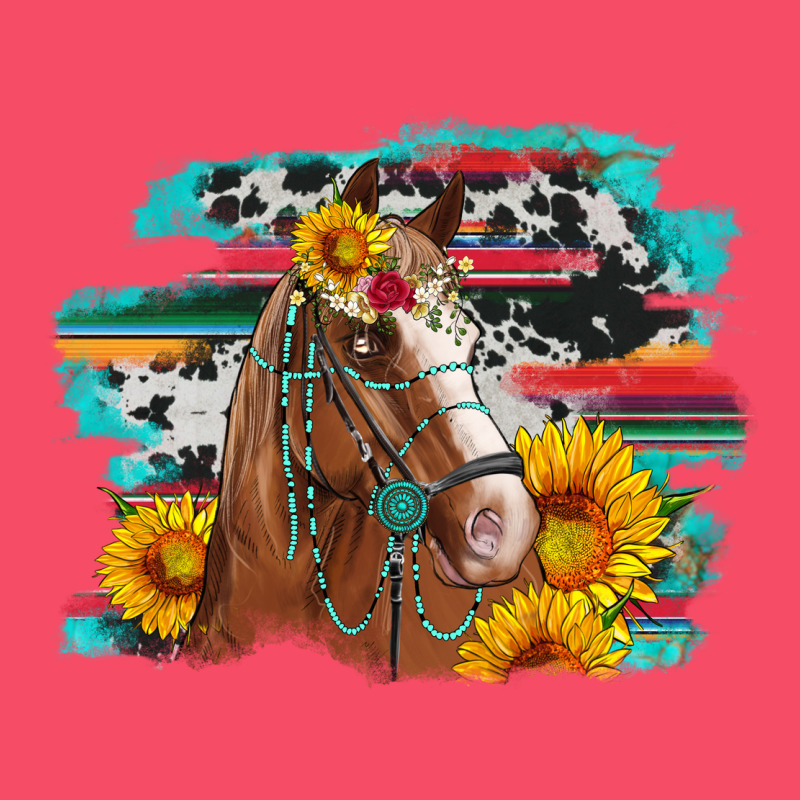 Horse With Sunflowers Premium Sweatshirt by Artiststas | Teevron