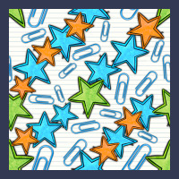 Stars School Seamless Pattern Heavyweight Hoodie | Teevron
