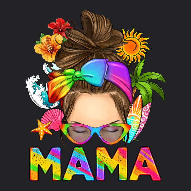 Messy Bun Mama Summer Vintage Tee by RanaPortraitStore | Teevron