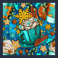 Winter Coffee Cups And Snow With Plaid Seamless Pattern Bbs Urban Hoodie | Teevron