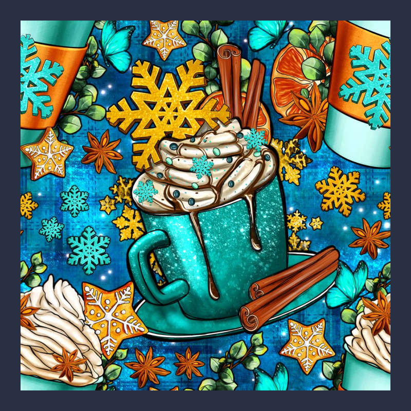 Winter Coffee Cups And Snow With Plaid Seamless Pattern Bbs Urban Hoodie by BundleAndBundleShop | Teevron