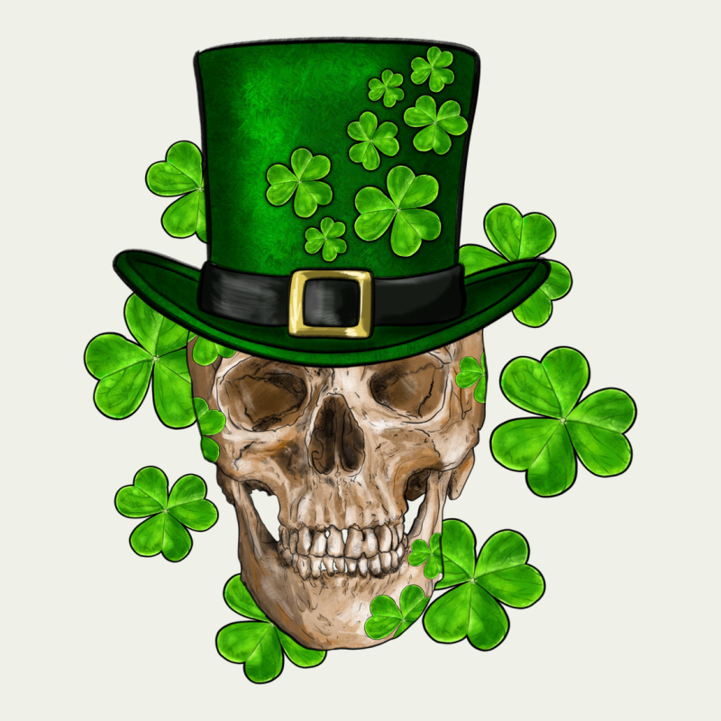 St. Patrick's Day Skull Urban Heavy Tee by RanaPortraitStore | Teevron