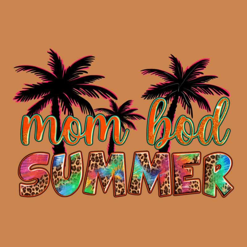Mom Bod Summer With Palms Heavyweight Hoodie by Artiststas | Teevron