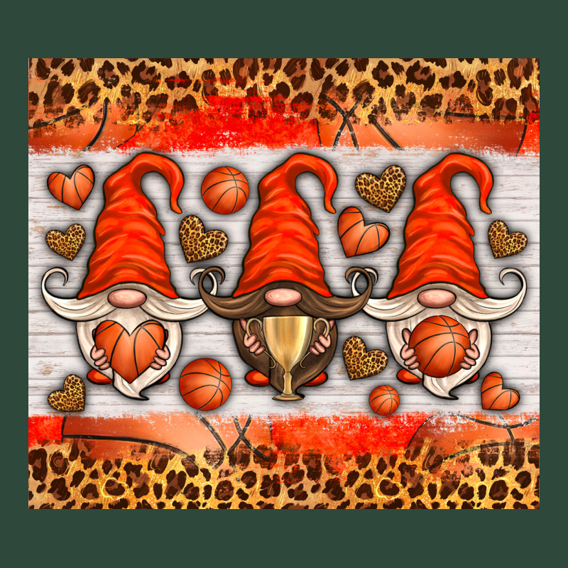 Basketball Gnome Zipper Hoodie by HRA Design Shop | Teevron
